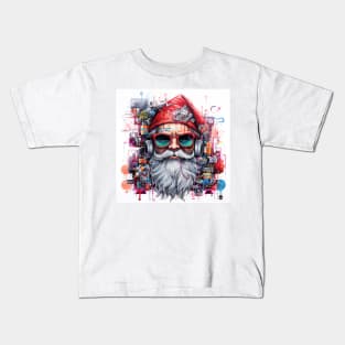 Santa Claus & Cyberpunk Kids T-Shirt